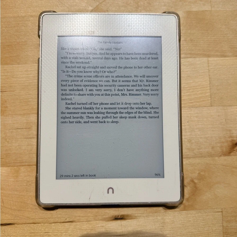 Nook E-Reader with case